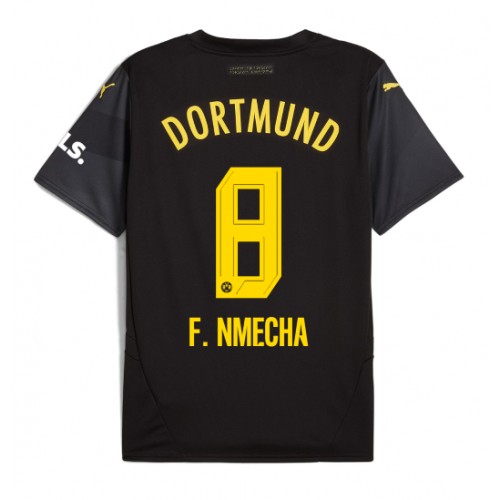 Dres Borussia Dortmund Felix Nmecha #8 Gostujuci 2024-25 Kratak Rukav